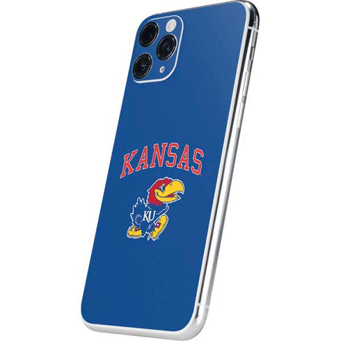 University of Kansas Collegiate Text iPhone 11 Pro Skin
